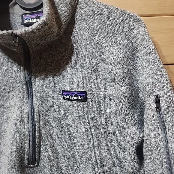 Patagonia Fleece Better Swester half zip jacket Size Large Women's - Picture 2 of 8